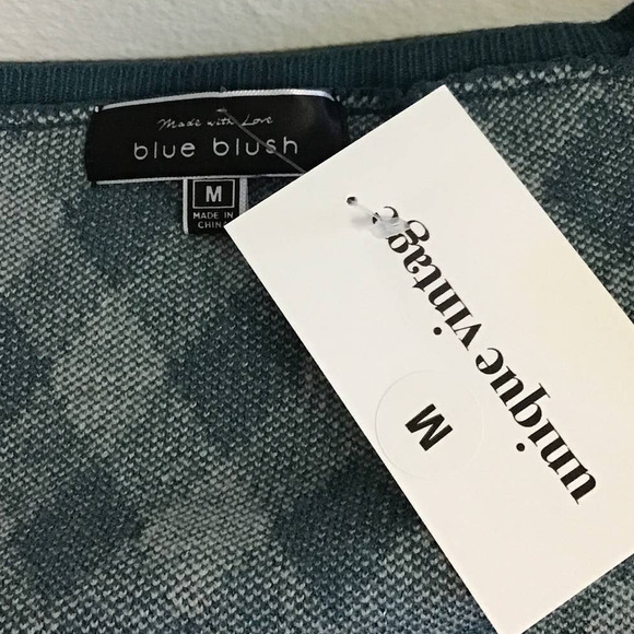 Unique Vintage Blue and White Argyle Mini Skirt - Picture 5 of 10